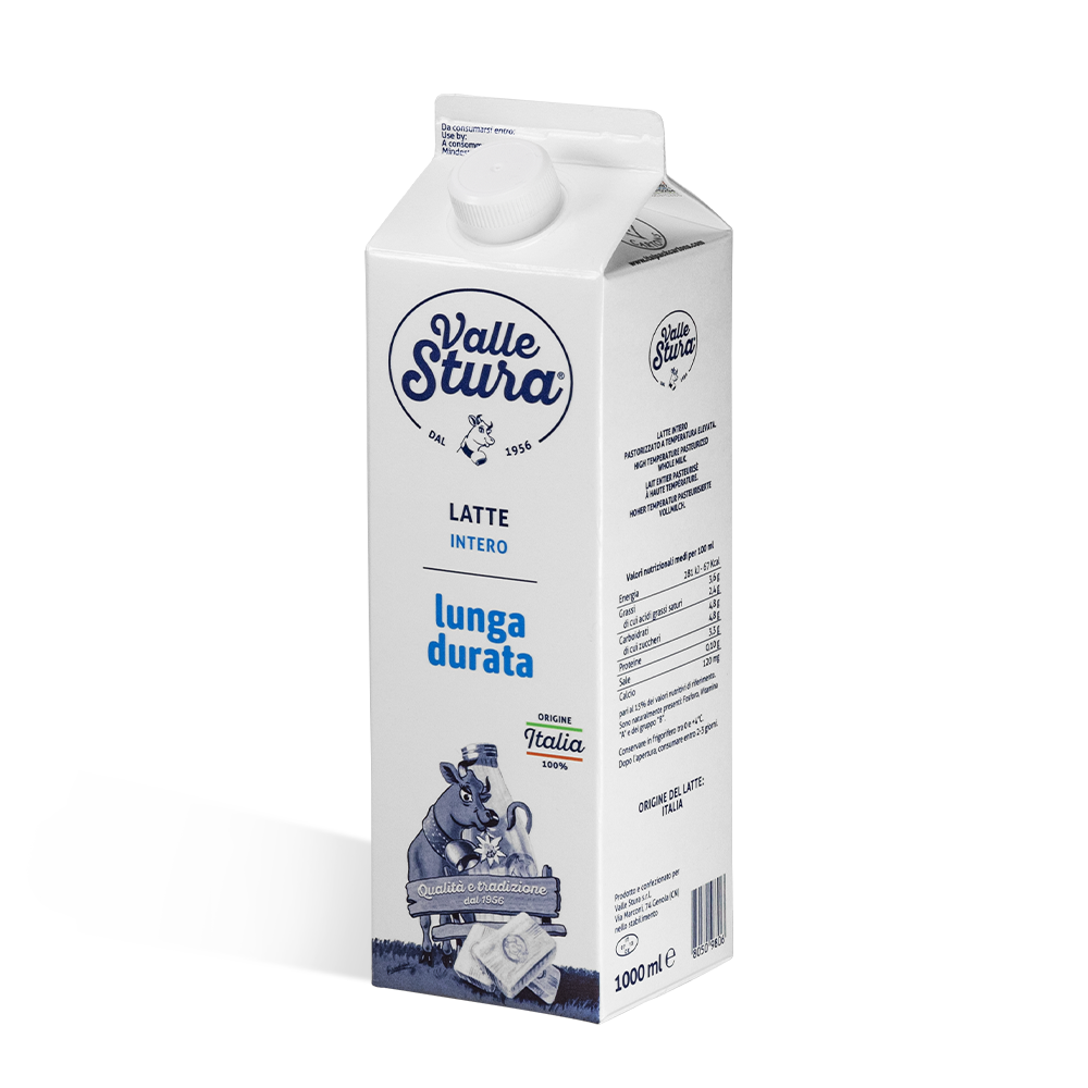 043 20201027 Vallestura Latte Intero Lunga Durata 1L 46A1720 Hr New